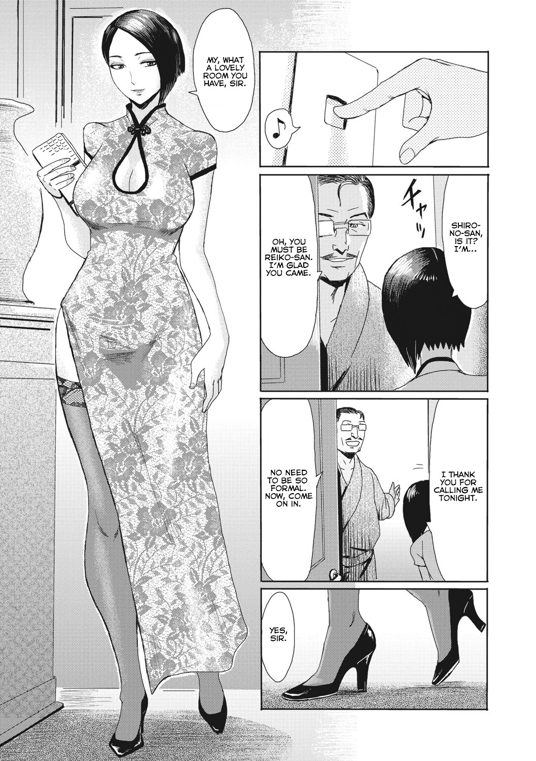 Hentai Manga Comic-Married Woman Club: Glass Slippers-Read-4
